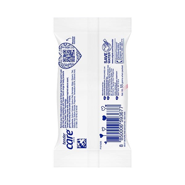 Sakura baby soap 55gback