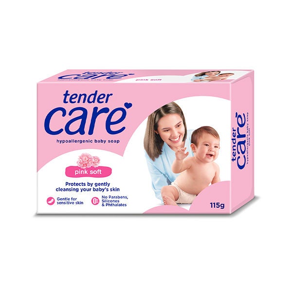 Pink Soft Baby Soap 115g