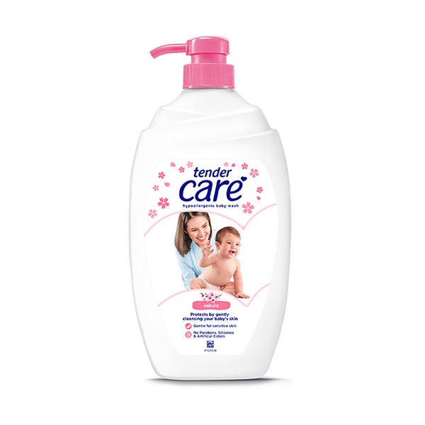 Sakura scent baby wash 1L