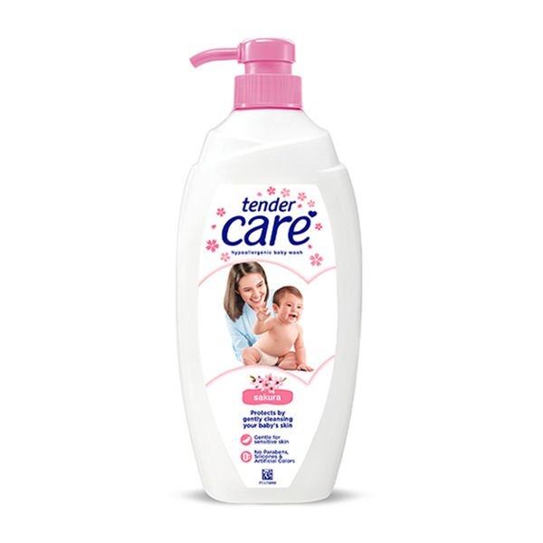 Sakura scent baby wash 500ml