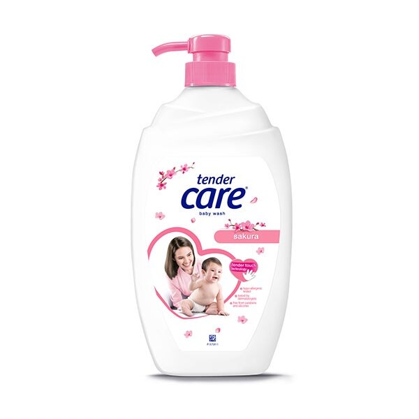 Sakura scent baby wash 1L